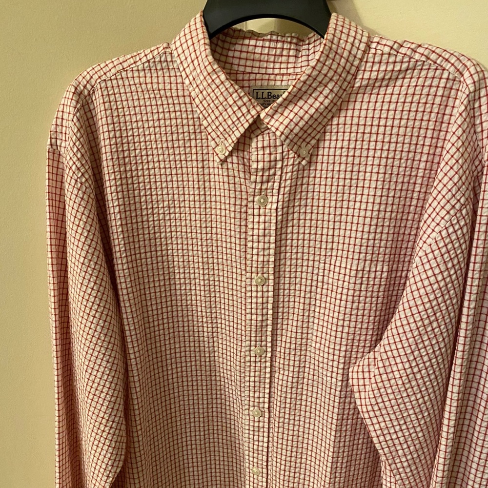 L.L. Bean Mens Button Up Shirt